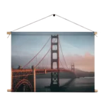 Textielposter Golden Gate Bridge San Francisco Rechthoek Horizontaal Template TP 50 70 Horizontaal Steden 49 1