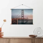 Textielposter Golden Gate Bridge San Francisco Rechthoek Horizontaal Template TP 50 70 Horizontaal Steden 49 2