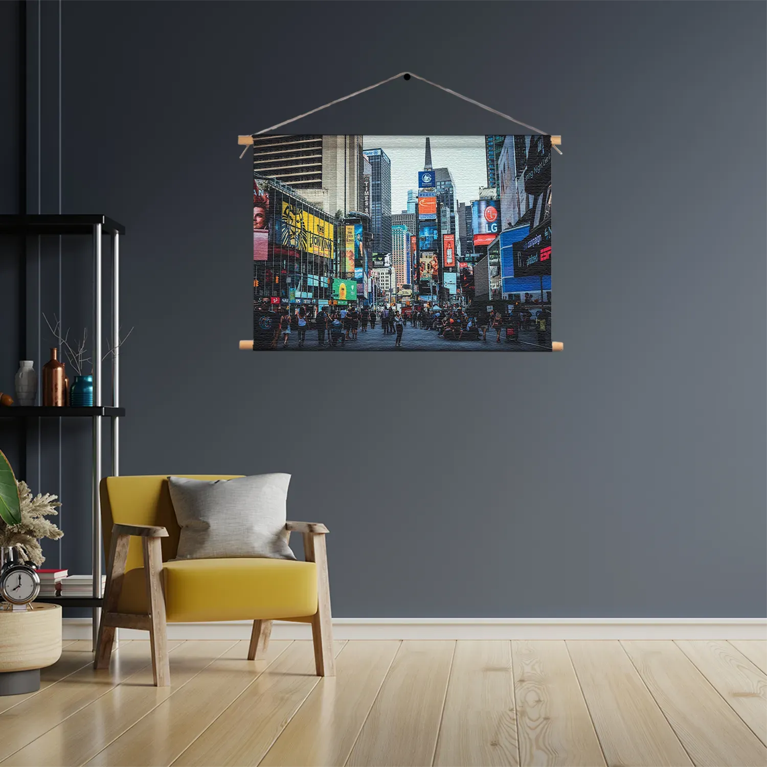 Textielposter Times Square New York Rechthoek Horizontaal Template TP 50 70 Horizontaal Steden 51 3