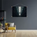 Textielposter Alcatraz Celblokken Rechthoek Horizontaal Template TP 50 70 Horizontaal Steden 52 3