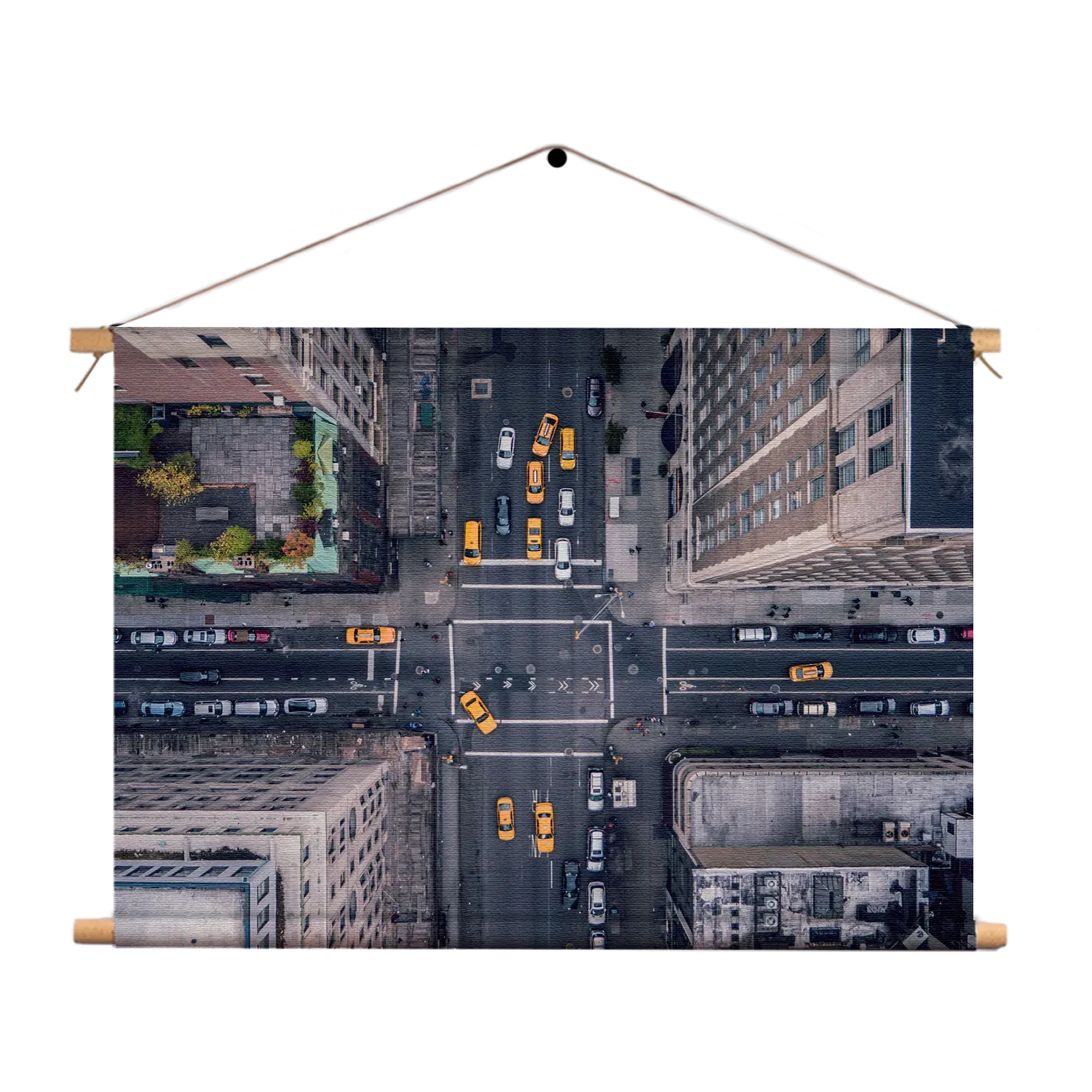 Textielposter 5th Avenue New York Rechthoek Horizontaal Template TP 50 70 Horizontaal Steden 57 1