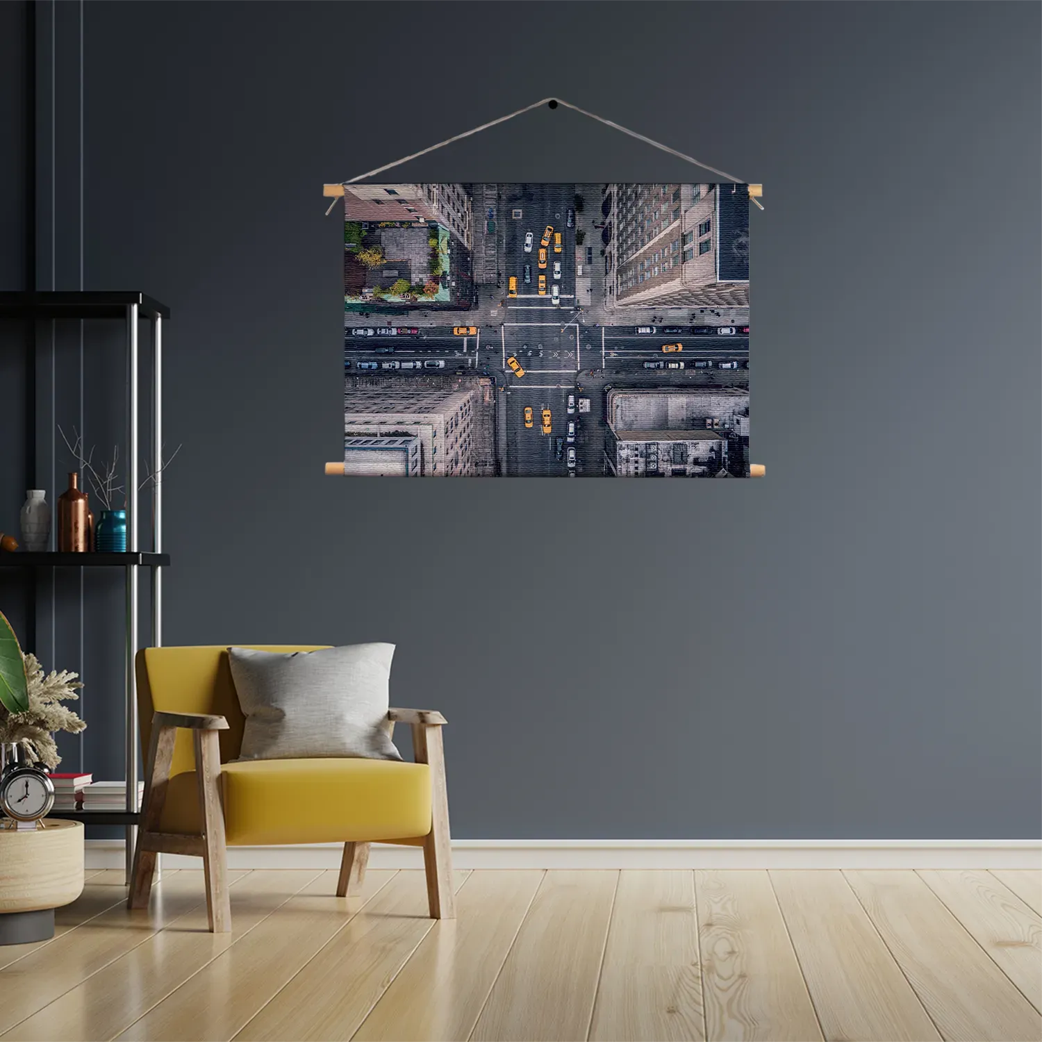 Textielposter 5th Avenue New York Rechthoek Horizontaal Template TP 50 70 Horizontaal Steden 57 3