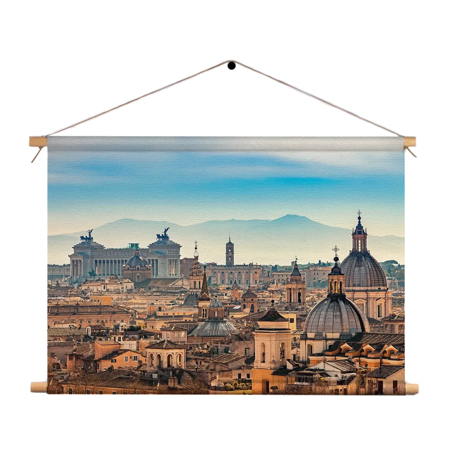 Textielposter Monument voor Victor Emanuel II Rome Rechthoek Horizontaal Template TP 50 70 Horizontaal Steden 58 1