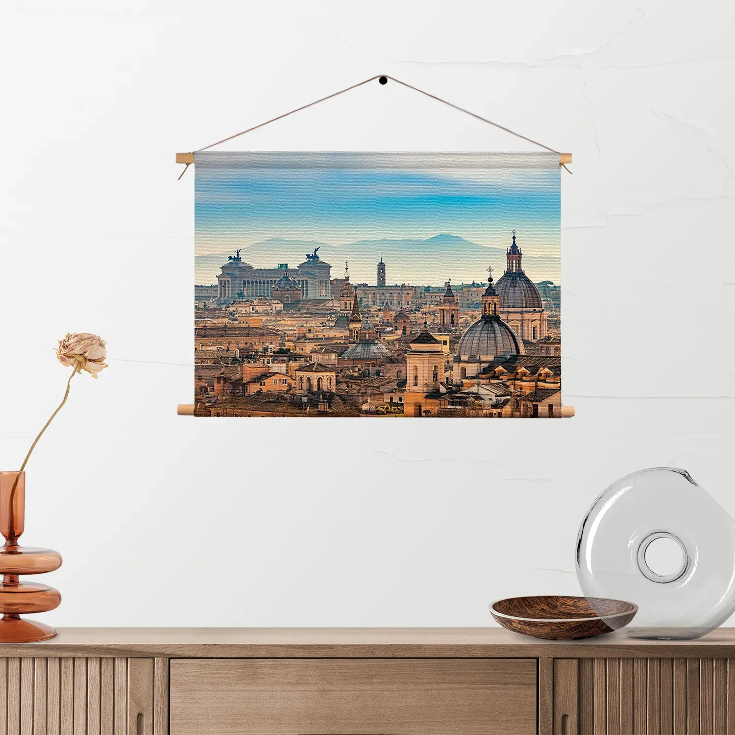 Textielposter Monument voor Victor Emanuel II Rome Rechthoek Horizontaal Template TP 50 70 Horizontaal Steden 58 2