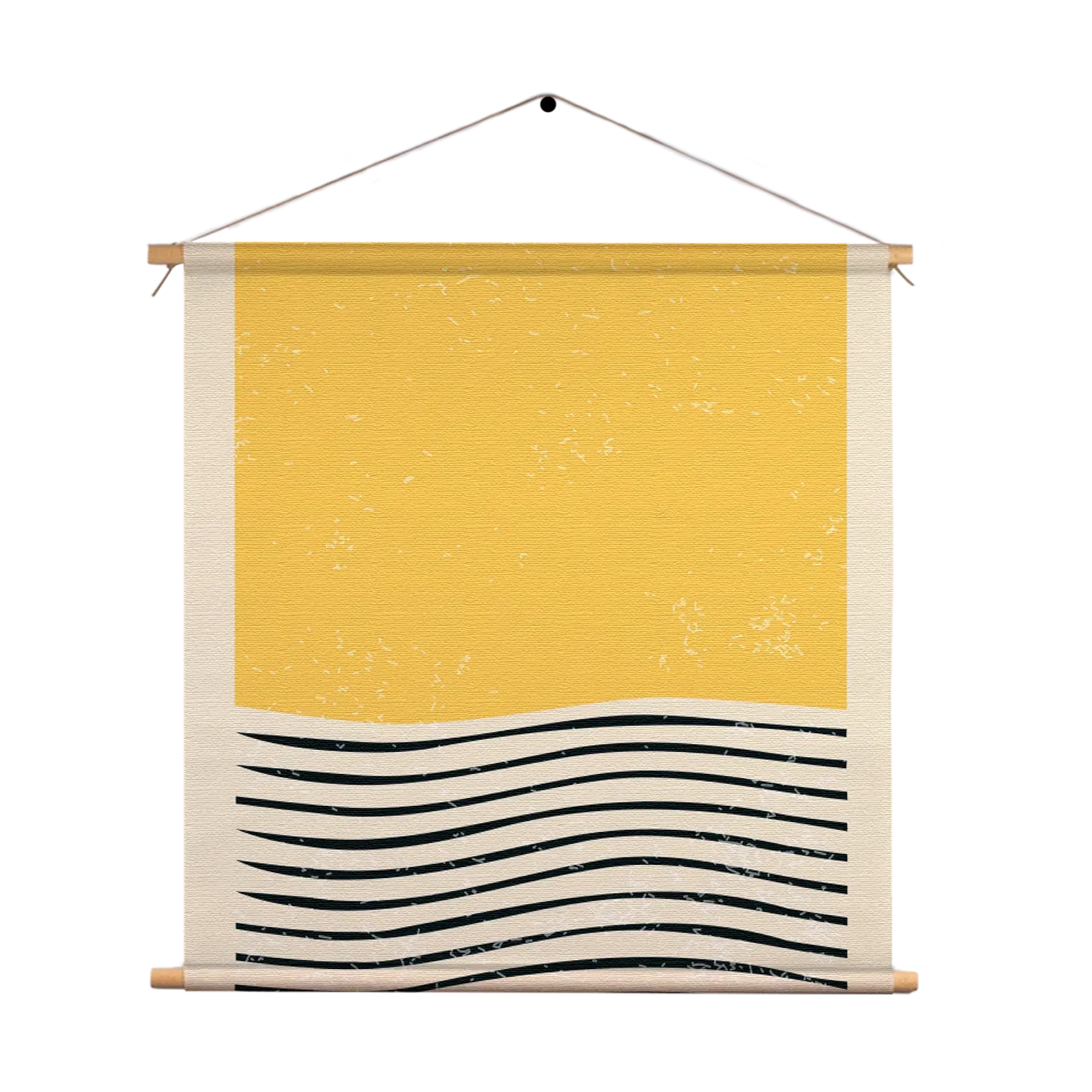 Textielposter Scandinavisch Basis Geel Vierkant Template TP Vierkant Abstract 10 1