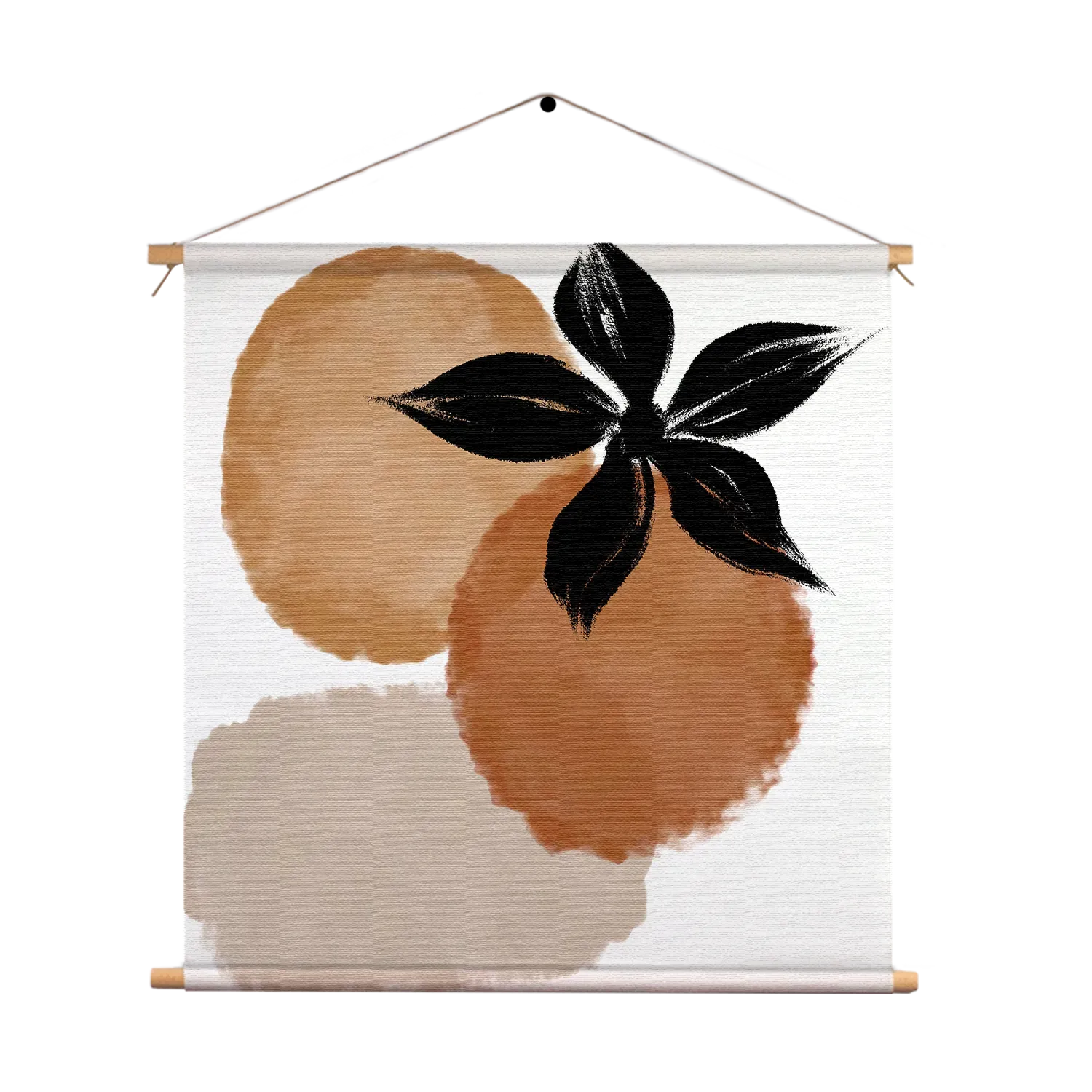 Textielposter Naturel tinten scandinavisch 03 Vierkant Template TP Vierkant Abstract 104 1