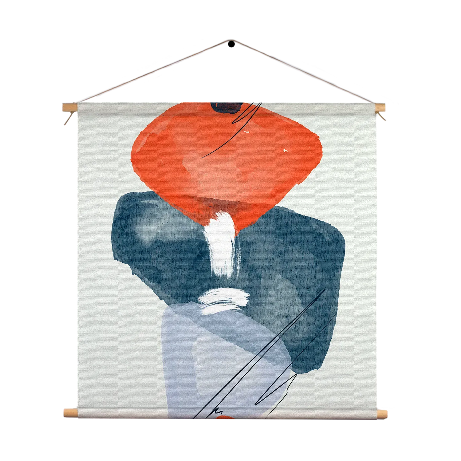 Textielposter Scandinavisch Design Vierkant Template TP Vierkant Abstract 116 1