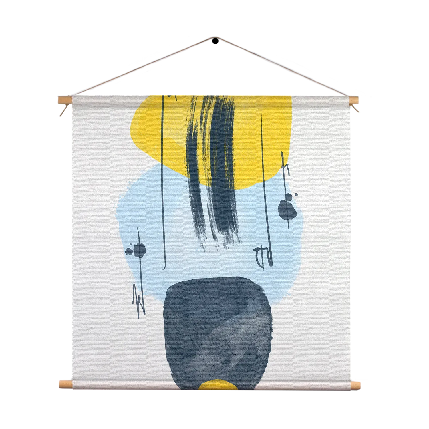 Textielposter Scandinavisch patroon Vierkant Template TP Vierkant Abstract 22 1