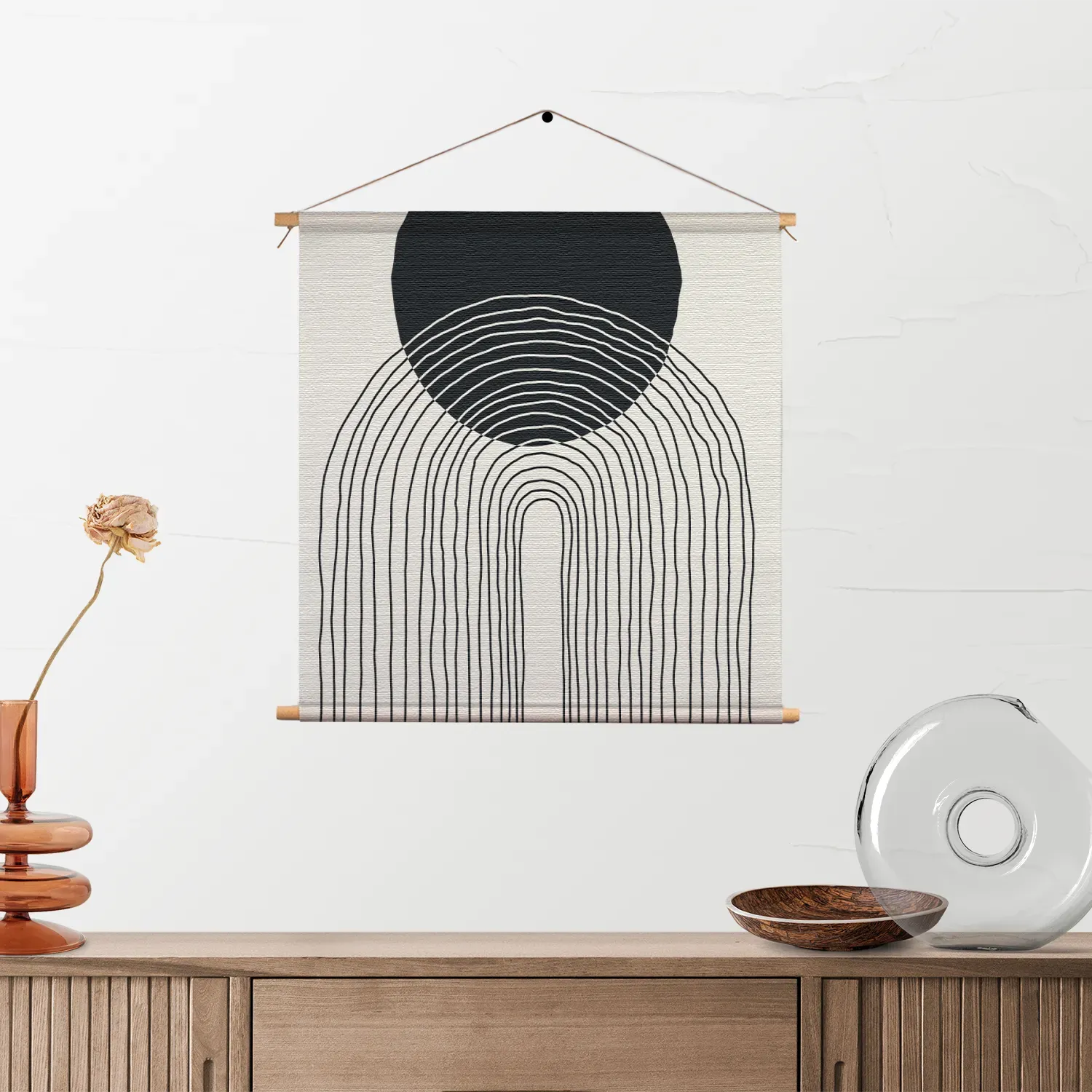 Textielposter De Innerlijke Rust 01 Vierkant Template TP Vierkant Abstract 32 2