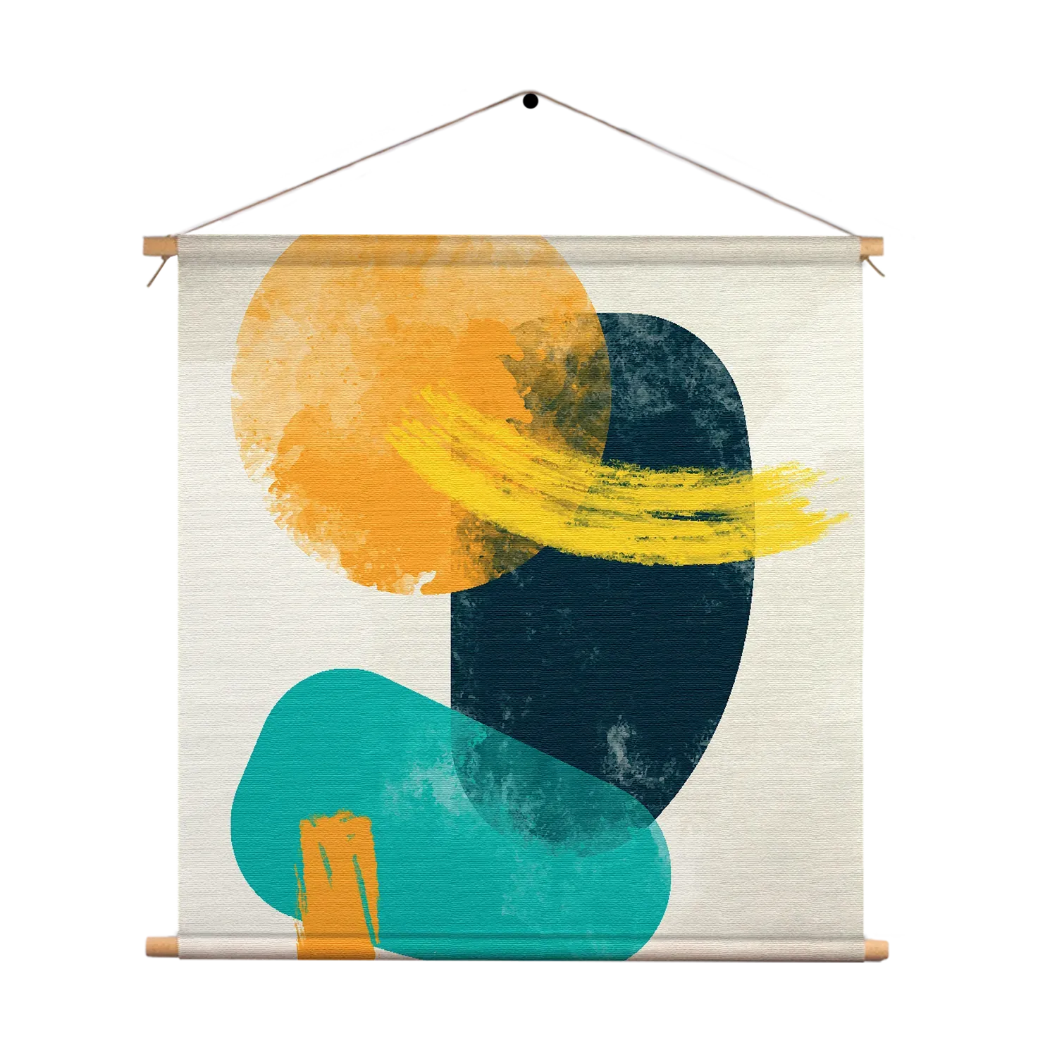 Textielposter Kleurrijk Abstract 01 Vierkant Template TP Vierkant Abstract 43 1