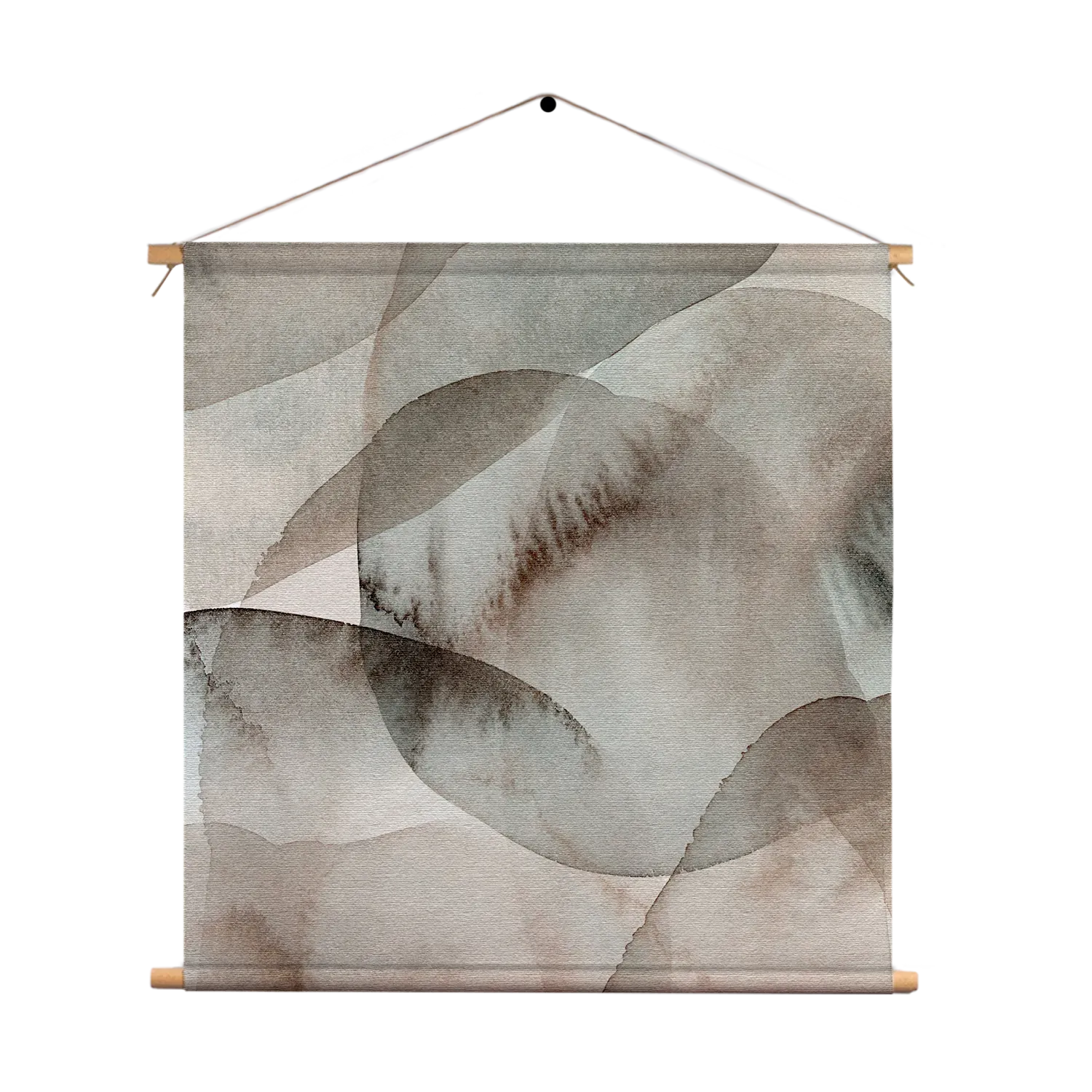 Textielposter Abstract Rustige Tinten met Accent 02 Vierkant Template TP Vierkant Abstract 69 1