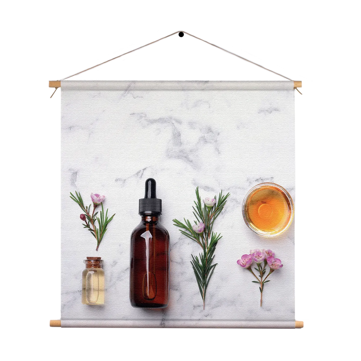 Textielposter Beautysalon Marmer Vierkant Template TP Vierkant Beauty 11 1