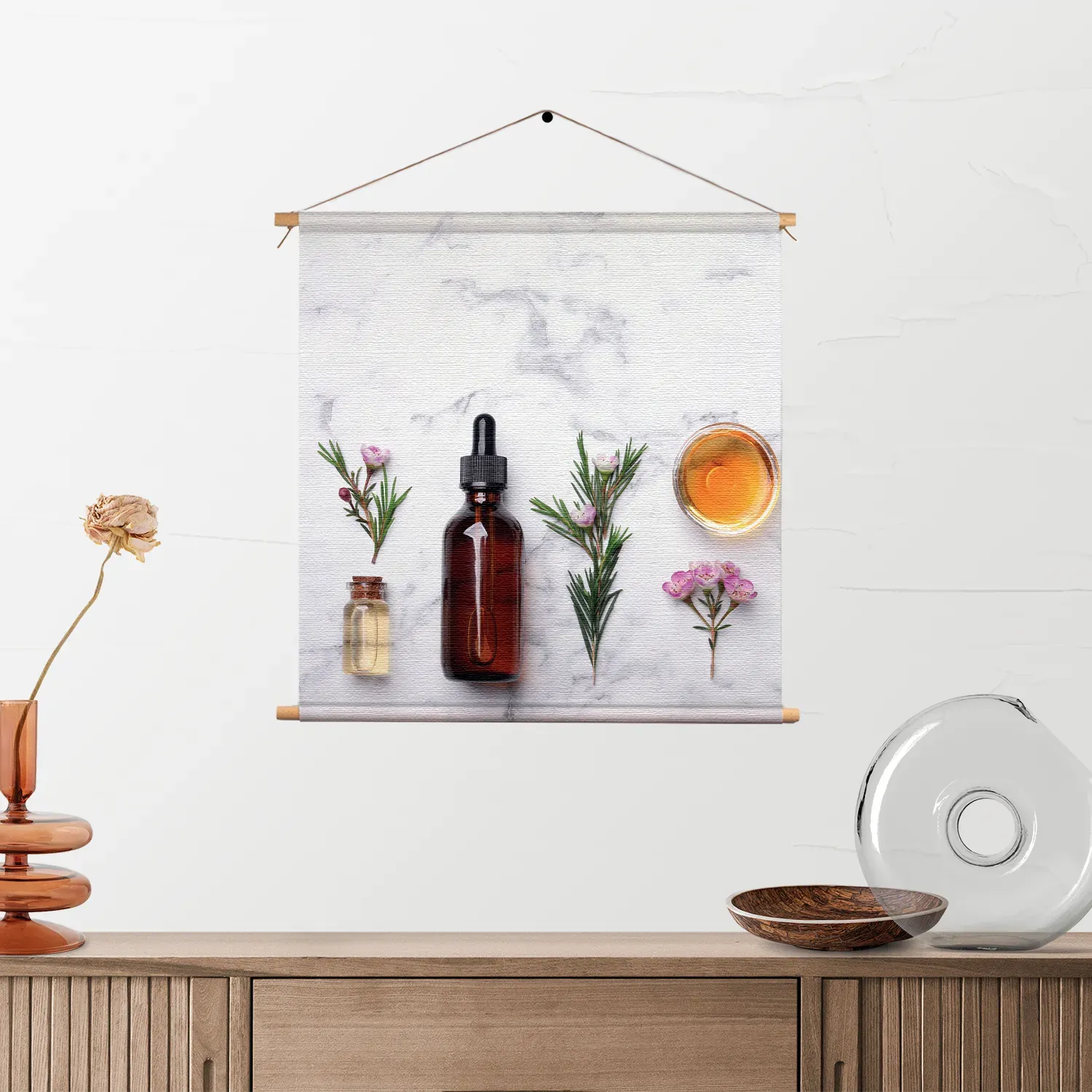 Textielposter Beautysalon Marmer Vierkant Template TP Vierkant Beauty 11 2