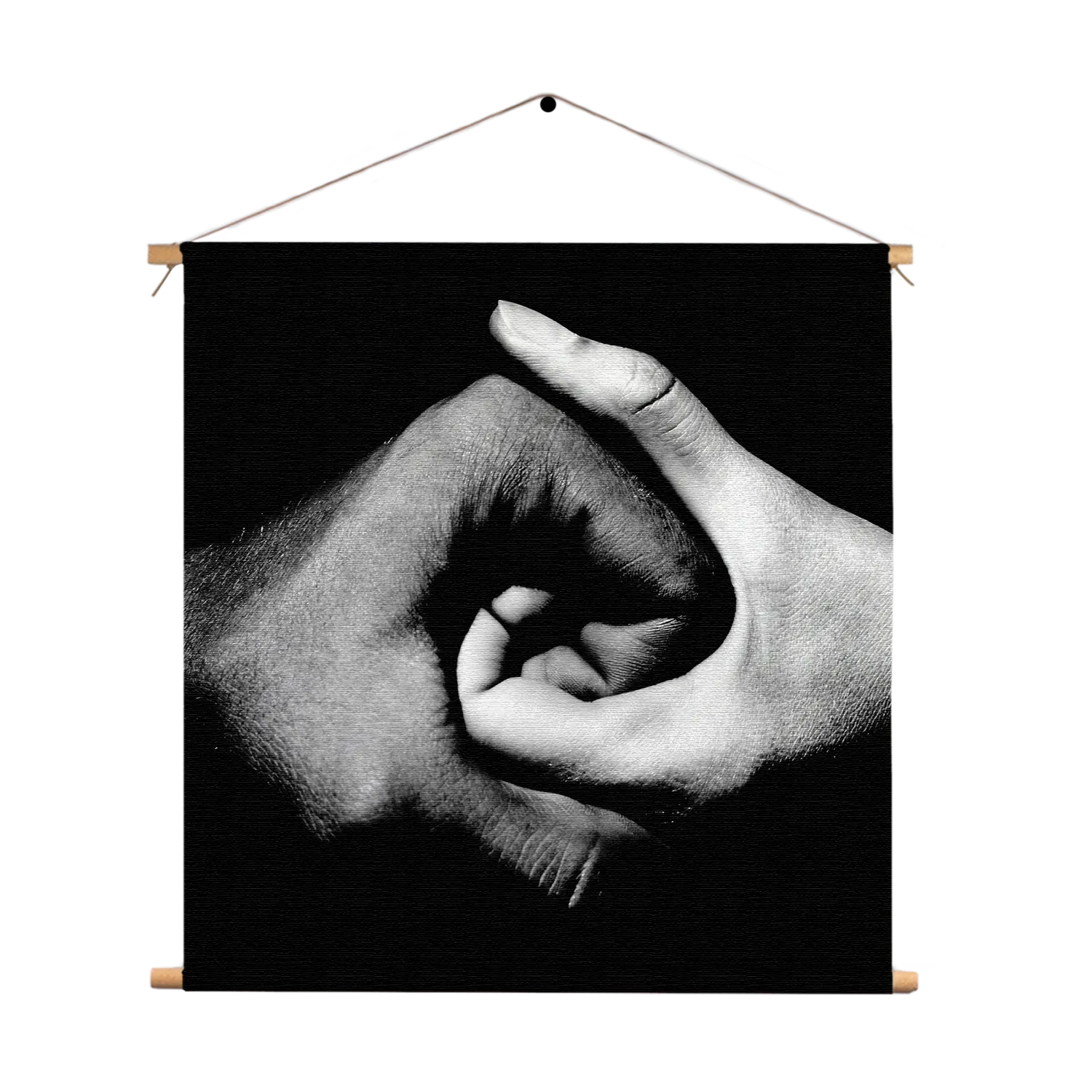 Textielposter Het geheel Vierkant Template TP Vierkant Beauty 3 1