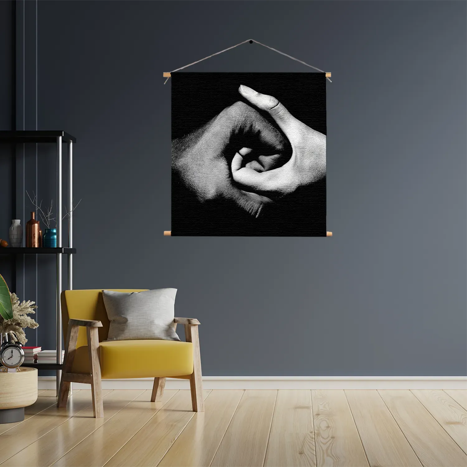 Textielposter Het geheel Vierkant Template TP Vierkant Beauty 3 3