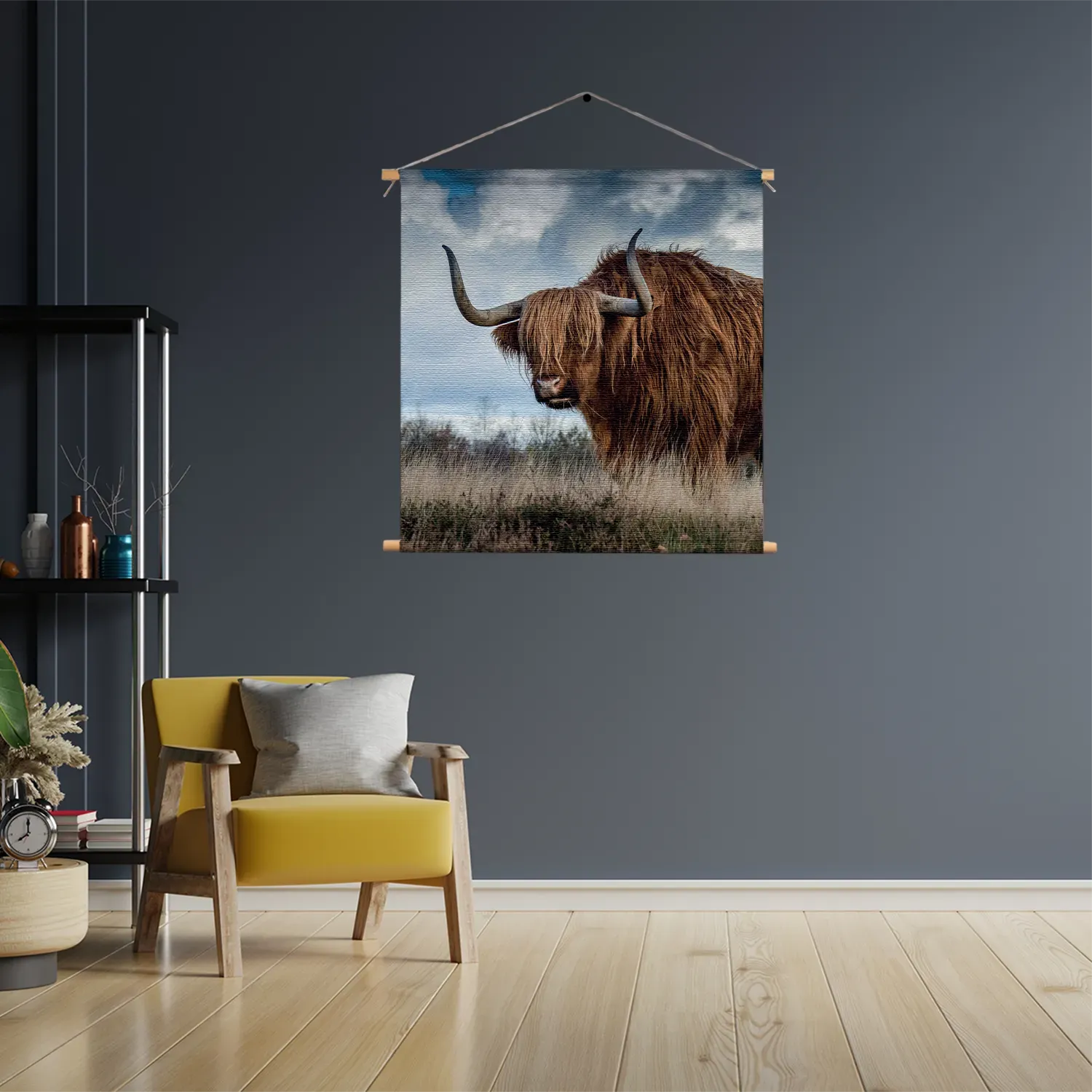 Textielposter Bizon Vierkant Template TP Vierkant Dieren 18 3