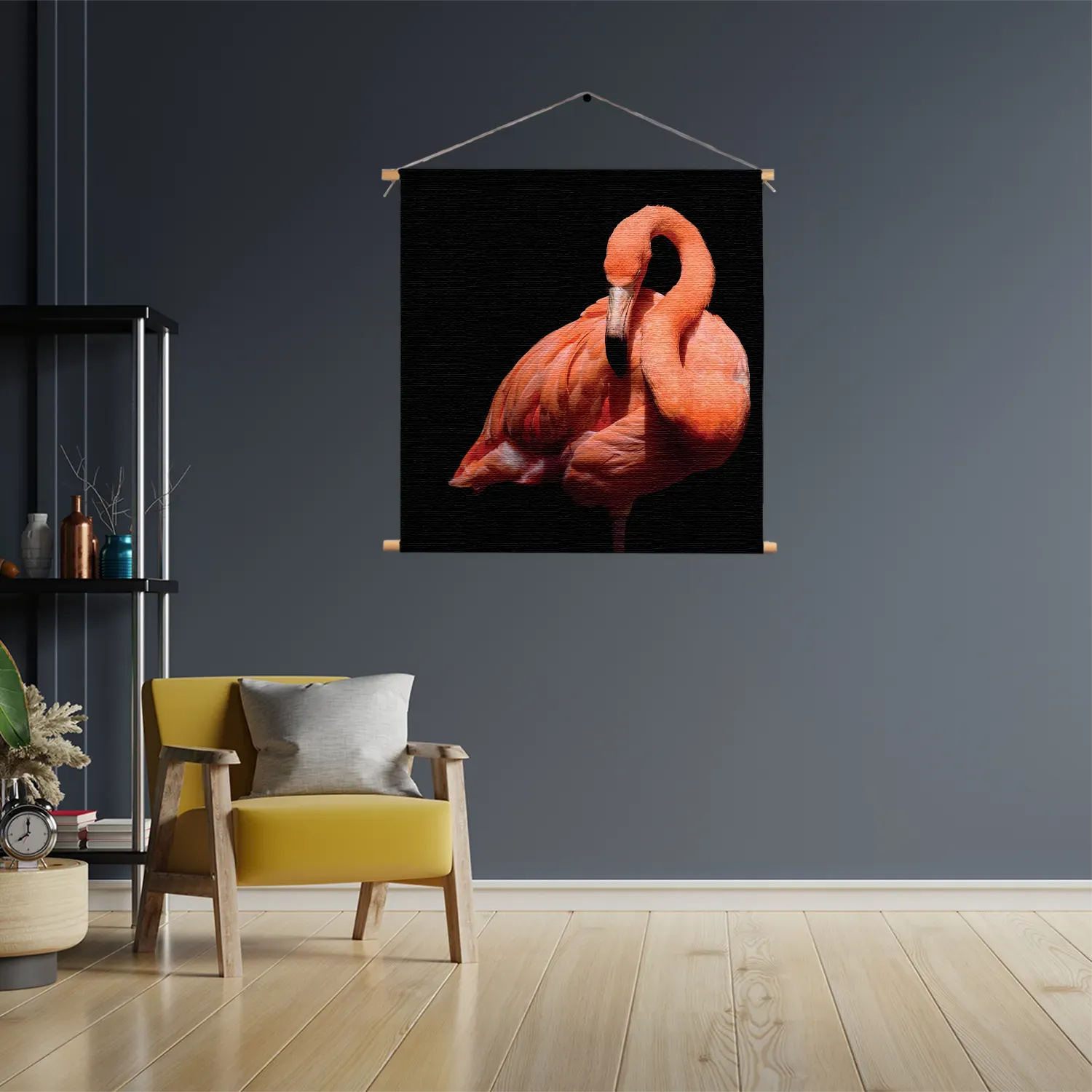 Template_TP_Vierkant_Dieren_33-3 Textielposter Falmingo Contrast Vierkant Template TP Vierkant Dieren 33 3