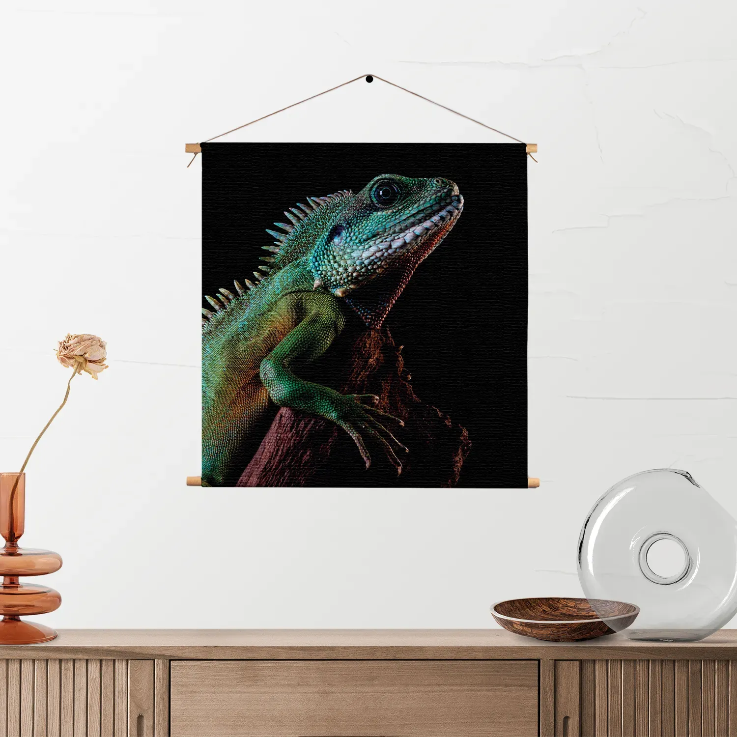 Template_TP_Vierkant_Dieren_73-2 Textielposter De Groene Kameleon Vierkant Template TP Vierkant Dieren 73 2