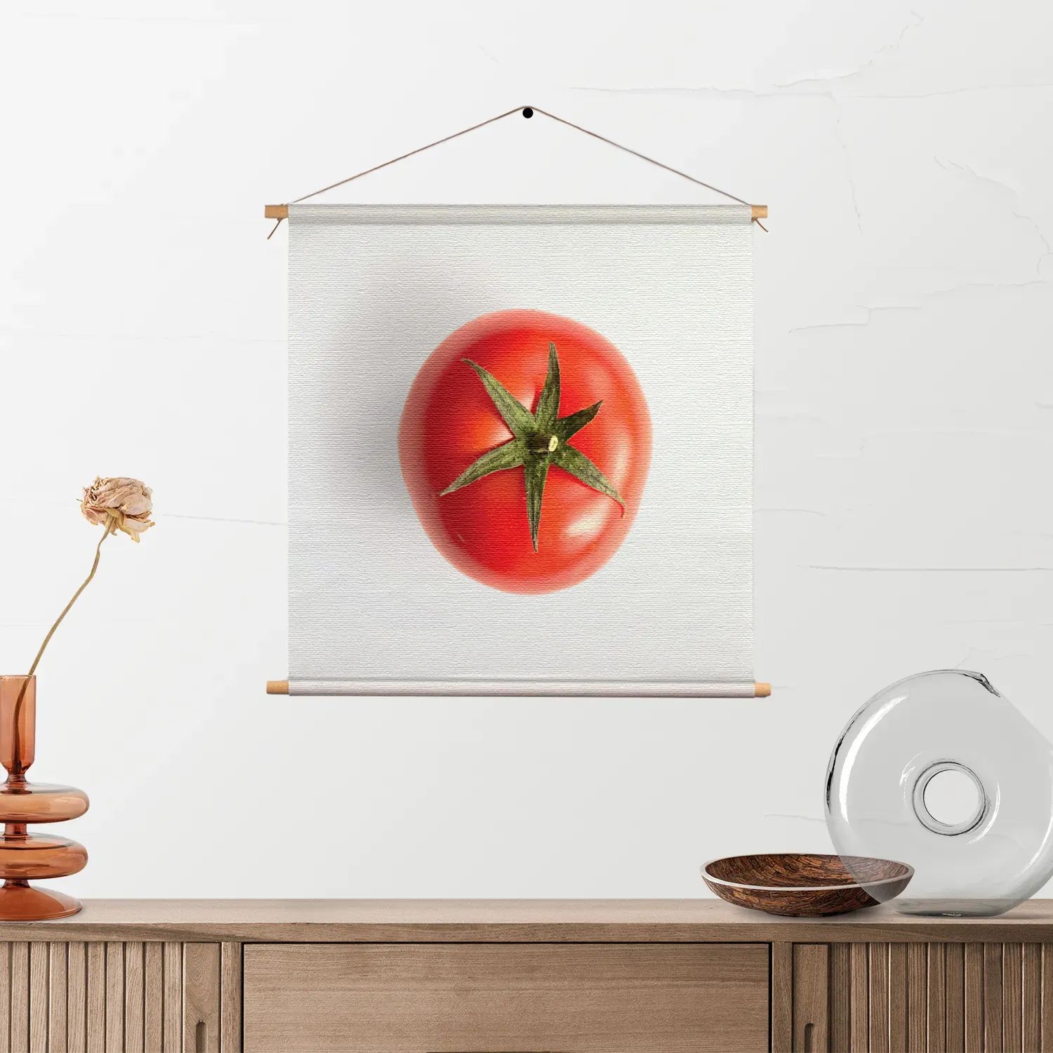 Textielposter Tomato Vierkant Template TP Vierkant Eten En Drinken 12 2
