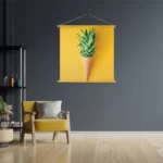Textielposter Ijshoorn met Plant Vierkant Template TP Vierkant Eten En Drinken 16 3