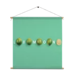 Textielposter Lemon Groen Vierkant Template TP Vierkant Eten En Drinken 2 1