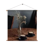 Textielposter Bakje Koffie Vierkant Template TP Vierkant Eten En Drinken 27 1
