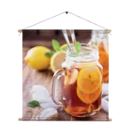 Textielposter Home Made Lemonade Vierkant Template TP Vierkant Eten En Drinken 38 1