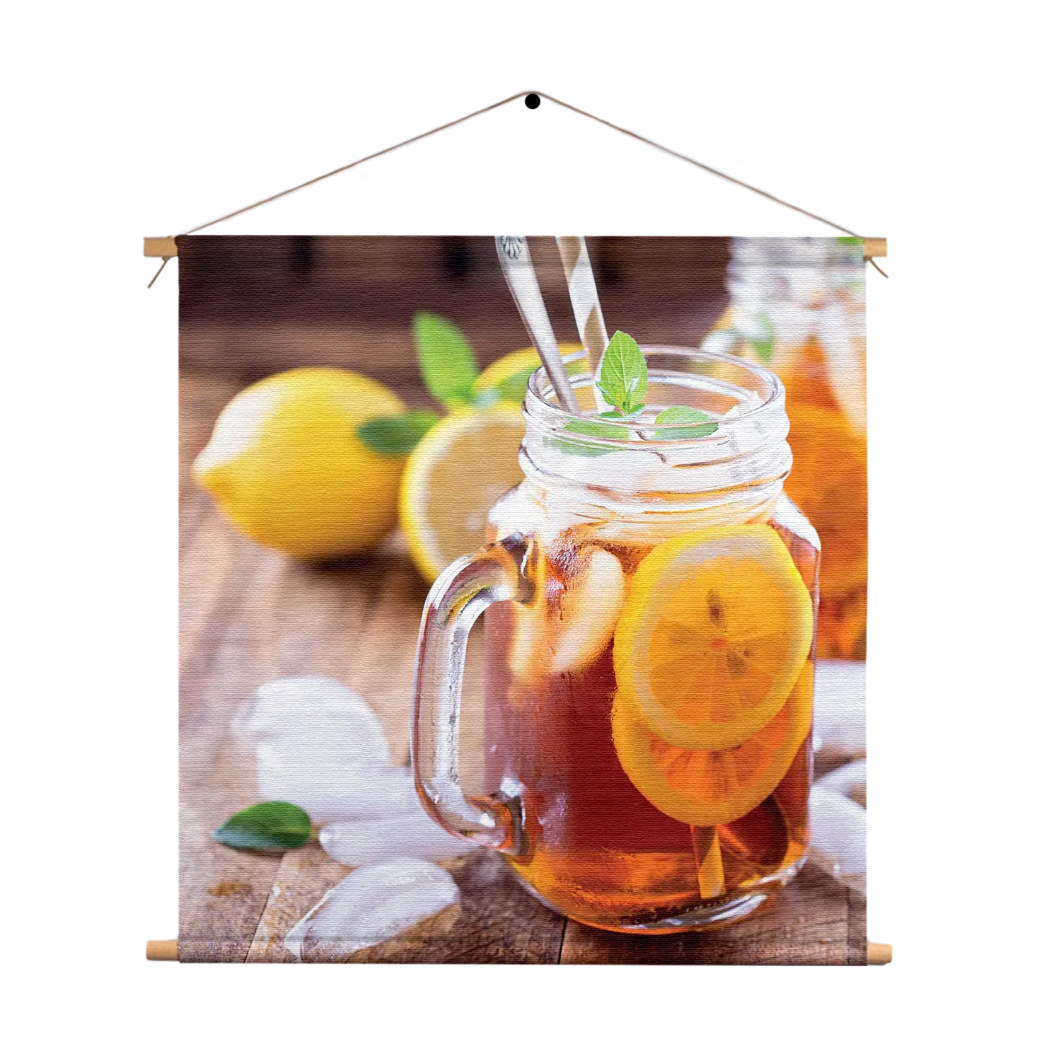 Textielposter Home Made Lemonade Vierkant Template TP Vierkant Eten En Drinken 38 1
