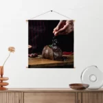 Textielposter Home Made Beef Vierkant Template TP Vierkant Eten En Drinken 66 2