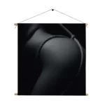 Template_TP_Vierkant_Mensen_3-1 Textielposter Vrouw Met Sexy Touw Vierkant Template TP Vierkant Mensen 3 1