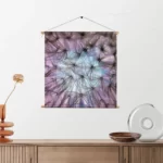 Textielposter Paardenbloem pluis Vierkant Template TP Vierkant Natuur 25 2