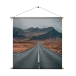 Textielposter Schotse Wegen Vierkant Template TP Vierkant Natuur 31 1