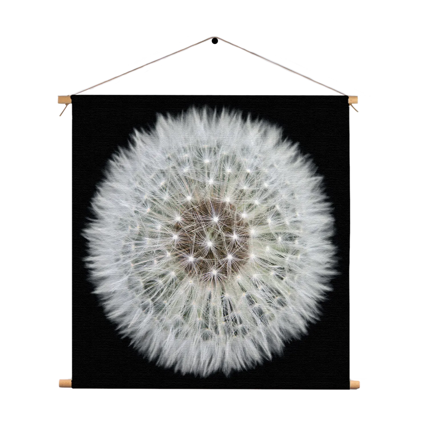 Textielposter Pluis van paardenbloem Vierkant Template TP Vierkant Natuur 35 1