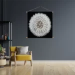 Textielposter Pluis van paardenbloem Vierkant Template TP Vierkant Natuur 35 3