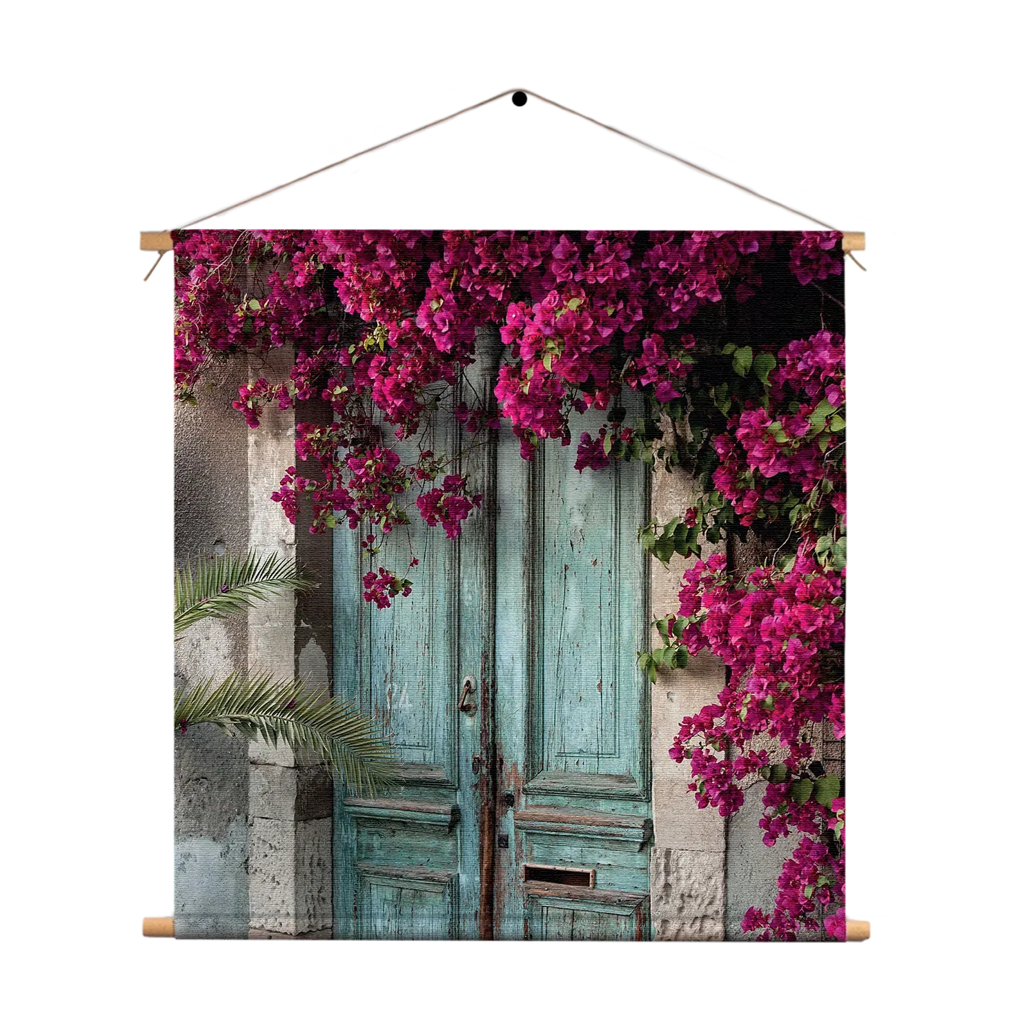 Textielposter Roze deuren Vierkant Template TP Vierkant Natuur 42 1