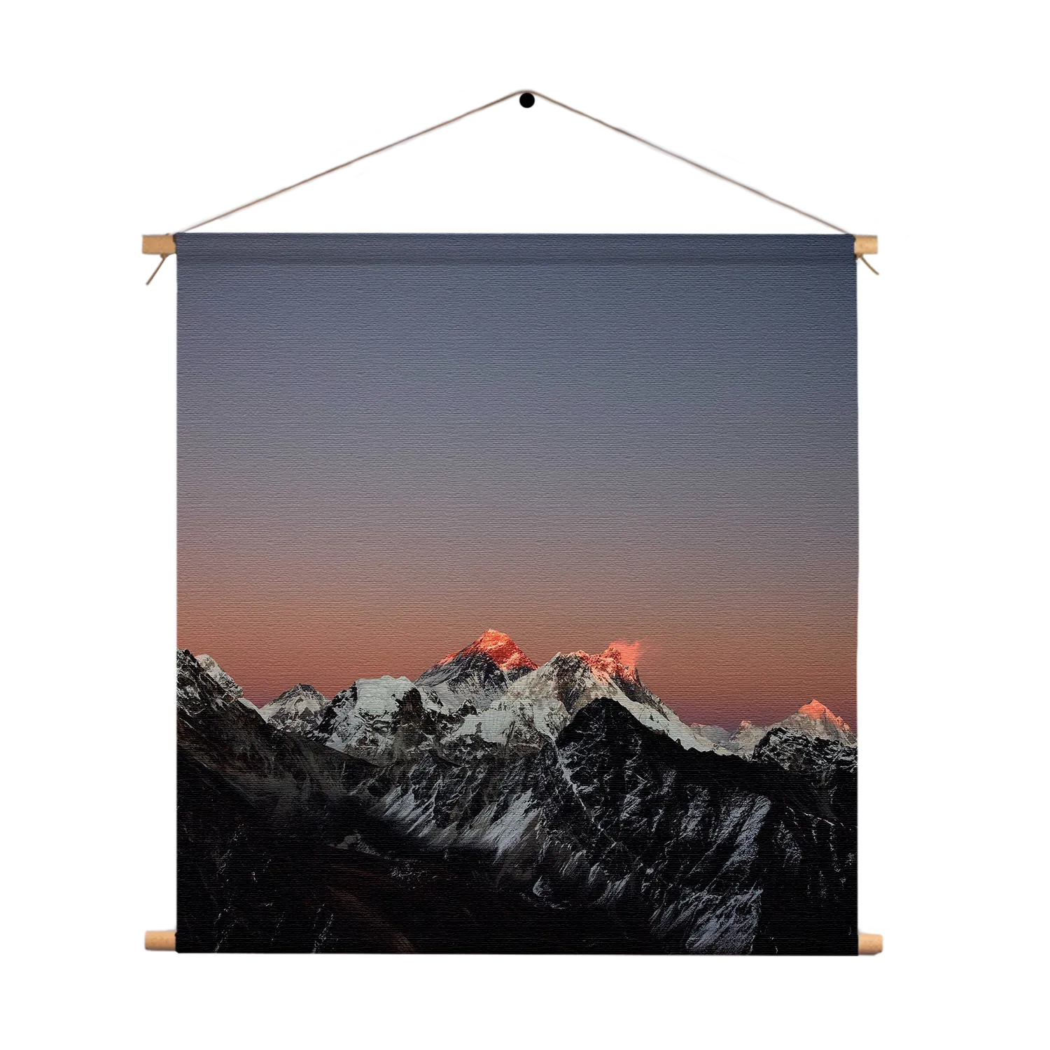 Textielposter Het Witte gebergte Vierkant Template TP Vierkant Natuur 45 1