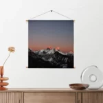 Textielposter Het Witte gebergte Vierkant Template TP Vierkant Natuur 45 2