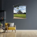 Textielposter Teotihuacán Vierkant Template TP Vierkant Natuur 47 3