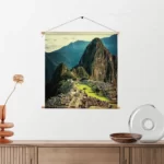 Textielposter Machu Picchu 2 Vierkant Template TP Vierkant Natuur 48 2