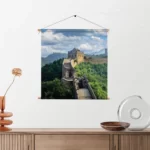 Textielposter De Chinese muur 2 Vierkant Template TP Vierkant Natuur 51 2