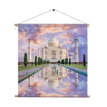 Textielposter De Tajmahal 2 Vierkant Template TP Vierkant Natuur 58 1