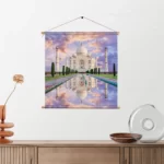 Textielposter De Tajmahal 2 Vierkant Template TP Vierkant Natuur 58 2