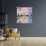 Textielposter De Tajmahal 2 Vierkant Template TP Vierkant Natuur 58 3
