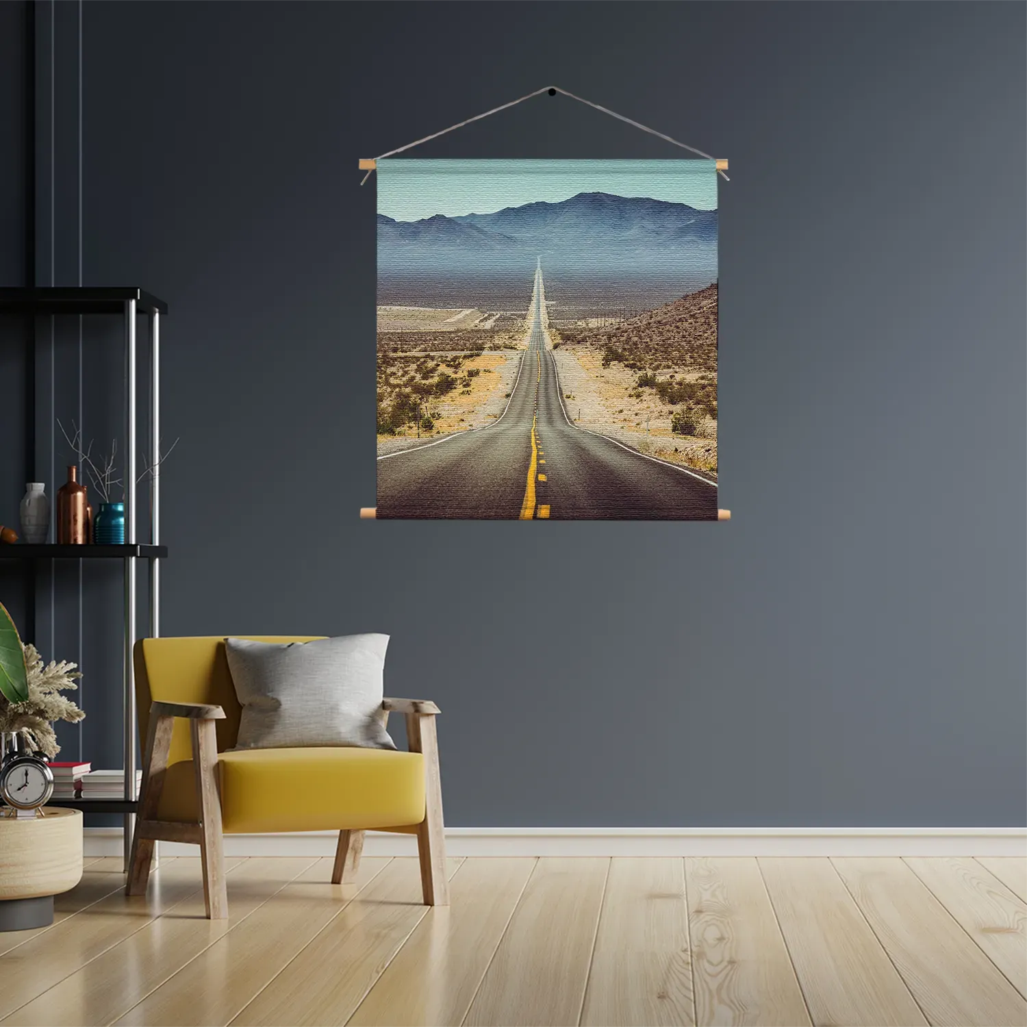 Textielposter Deathvally Vierkant Template TP Vierkant Natuur 61 3