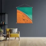 Textielposter Kleurrijke woestijn Vierkant Template TP Vierkant Natuur 79 3