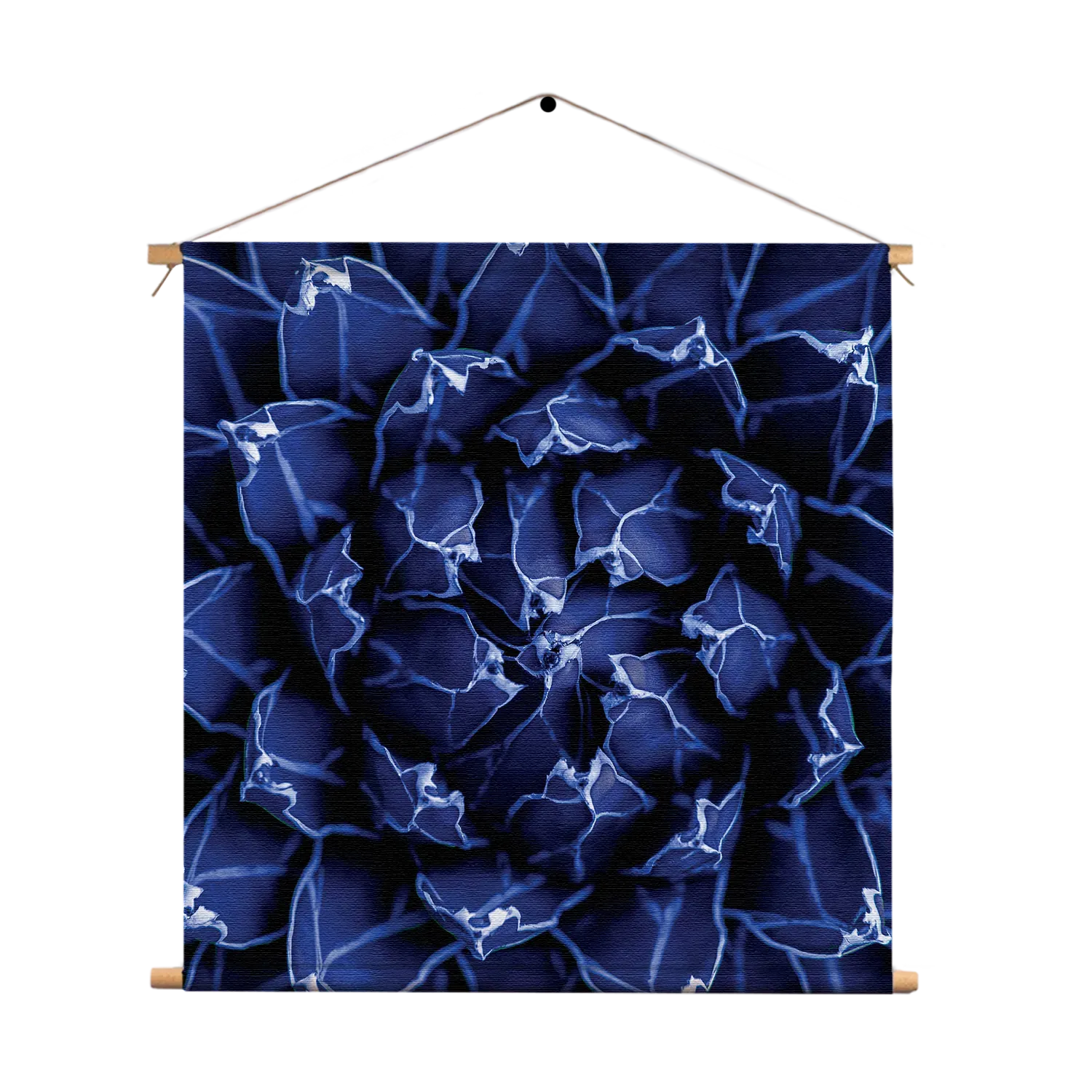 Textielposter Kleurrijke bloem 2 Vierkant Template TP Vierkant Natuur 93 1