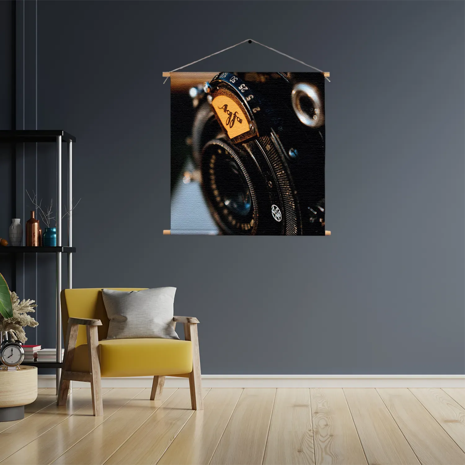 Template_TP_Vierkant_Retro_4-3 Textielposter Muziekverdeler Vierkant Template TP Vierkant Retro 4 3