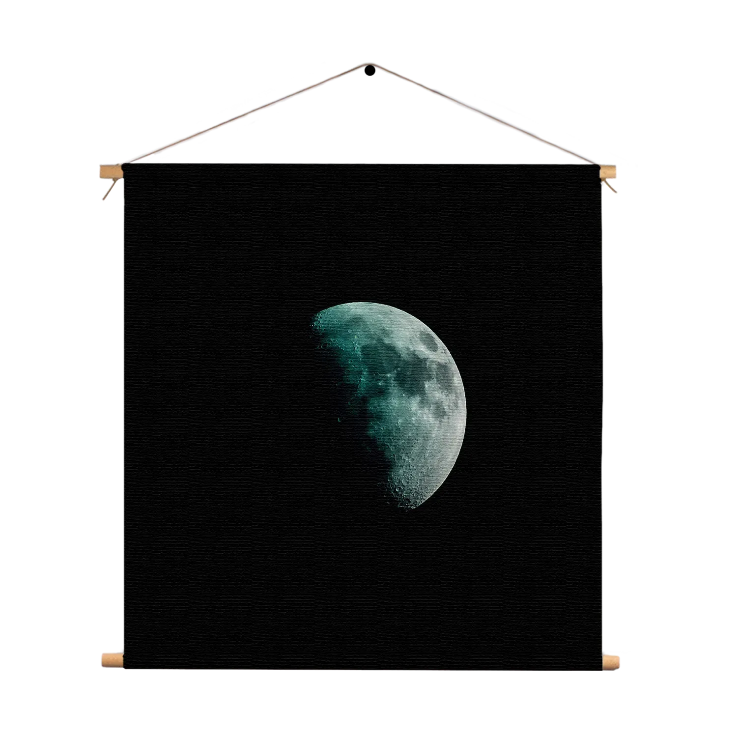 Textielposter To The Moon Vierkant Template TP Vierkant Ruimtevaart 2 1