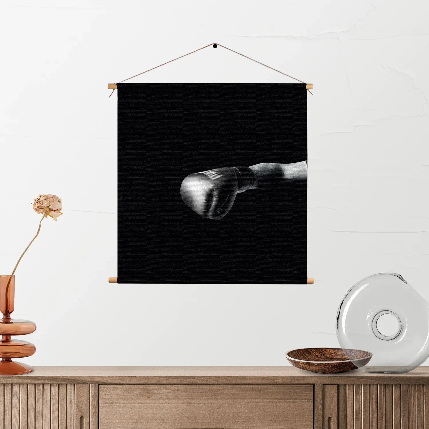 Textielposter Boksen Vierkant Template TP Vierkant Sport 4 2
