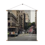 Textielposter San Francisco City Vierkant Template TP Vierkant Steden 17 1